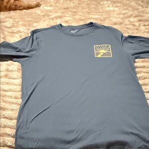 Old Navy Blue Tee with Yellow Graphic